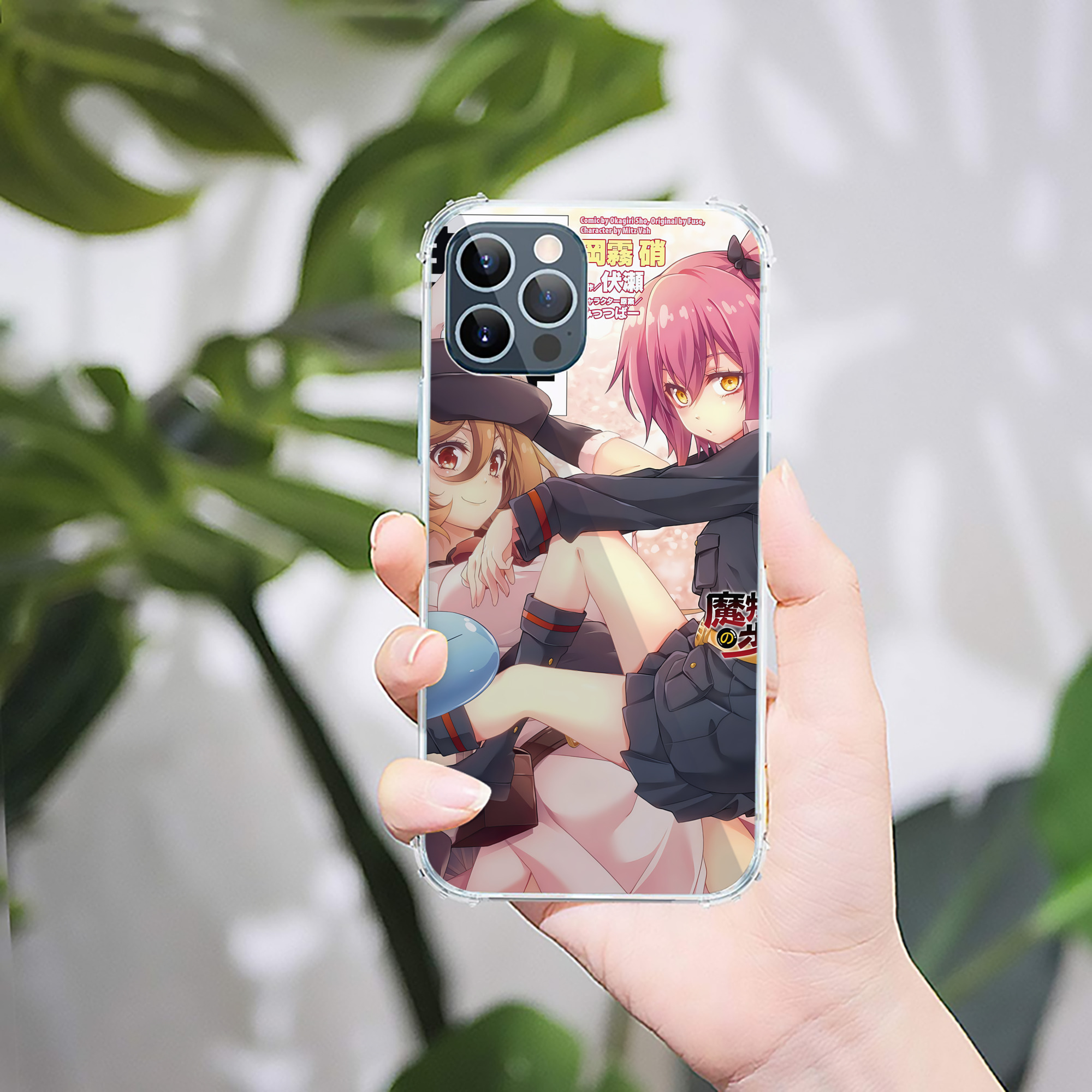（画像用） 転スラ Regarding Reincarnated to Slime 【iPhone 12シリーズ対応】透明スマホケース（クリアソフトケース）